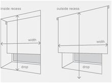 measure for roller window-inside measure for roller window-inside